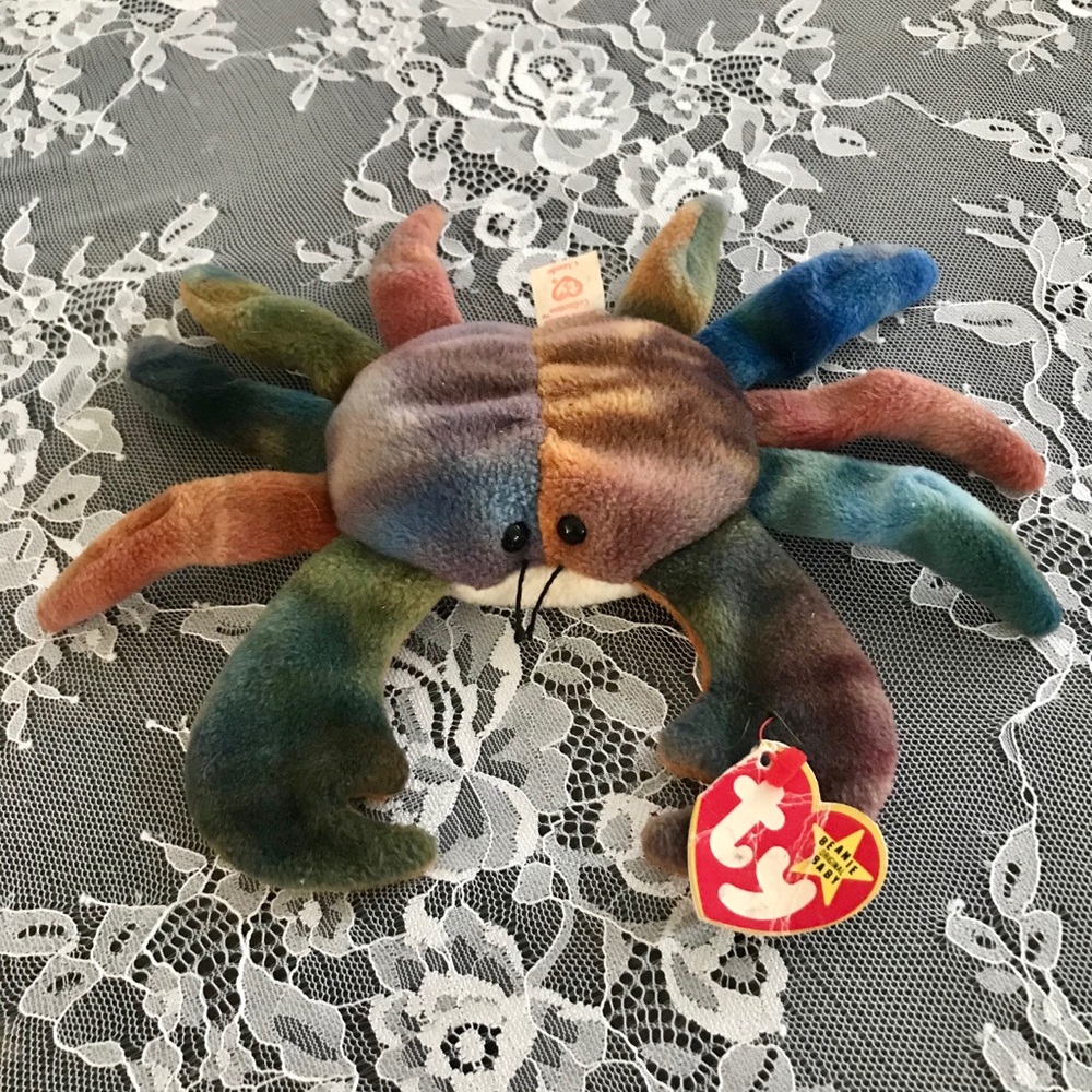 ⭐️RARE⭐️ Beanie Babies “Claude” 1996